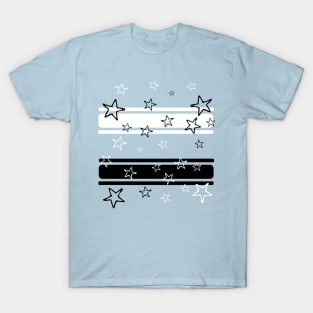 Starz in Blu T-Shirt